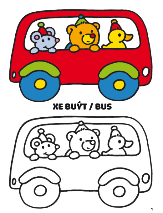 Sách - Bộ 4 cuốn Color - Tô Màu - ndbooks