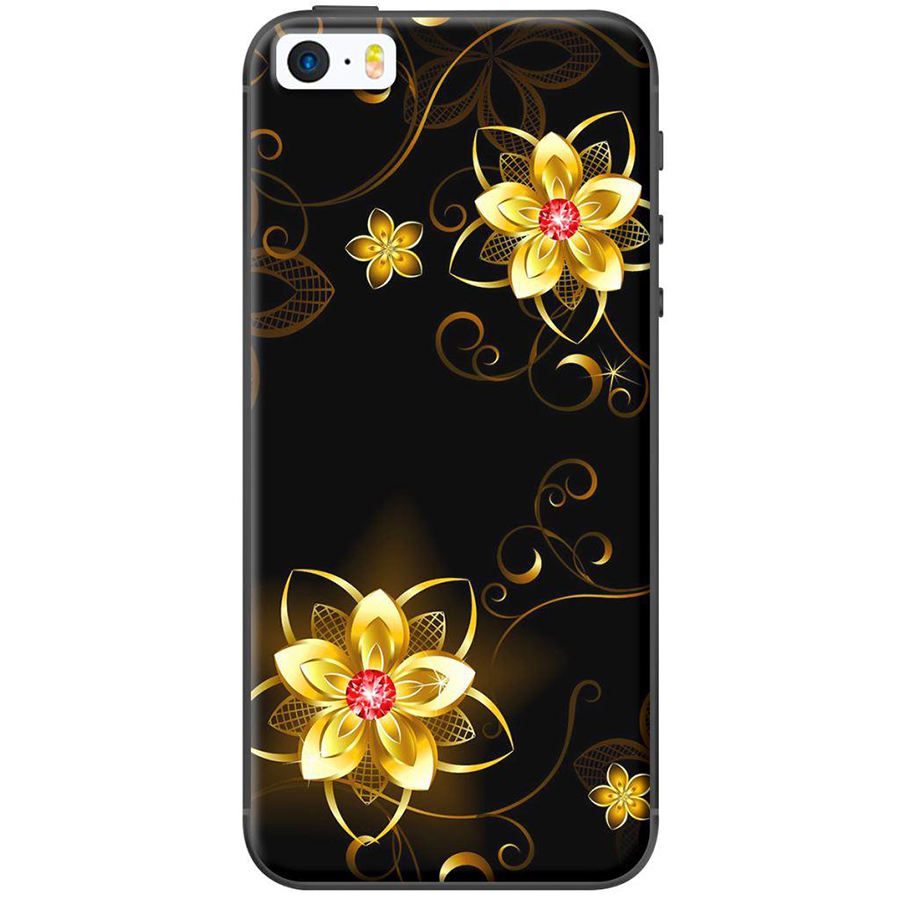 Ốp Lưng Dành Cho iPhone 5/ 5s - Họa Tiết Hoa Vàng