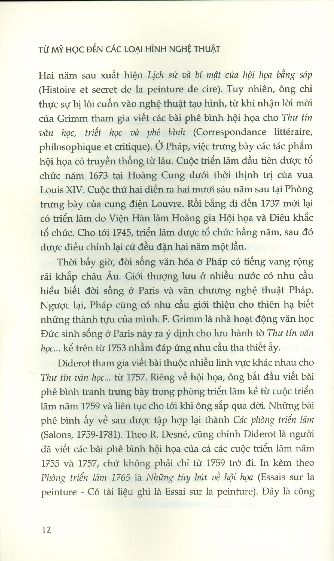 Từ Mỹ Học Đến Các Loại Hình Nghệ Thuật (Tủ sách Tinh Hoa) - Tái bản lần thứ năm