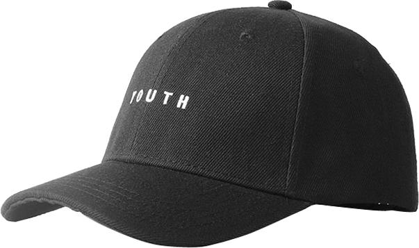 Nón kết chữ Youth NK439 (Màu Đen, Free Size)