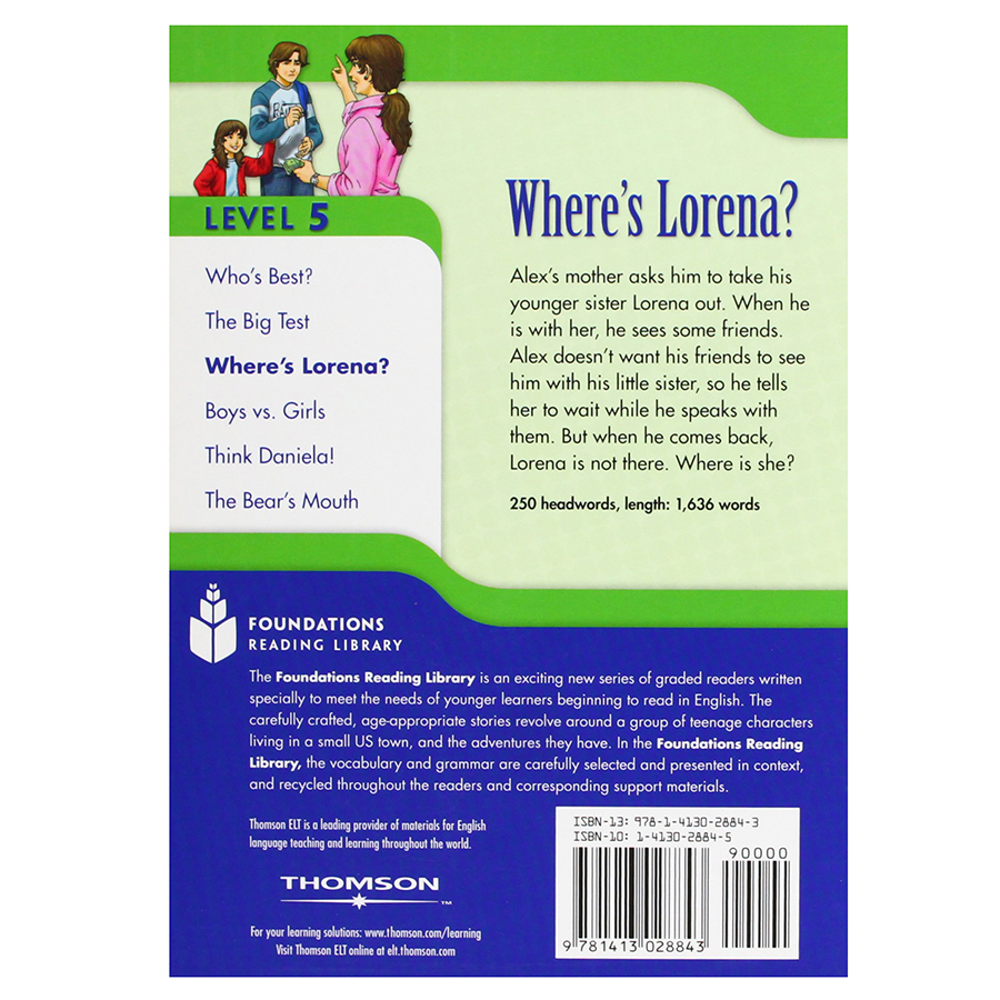 Where's Lorena?: Foundations 5