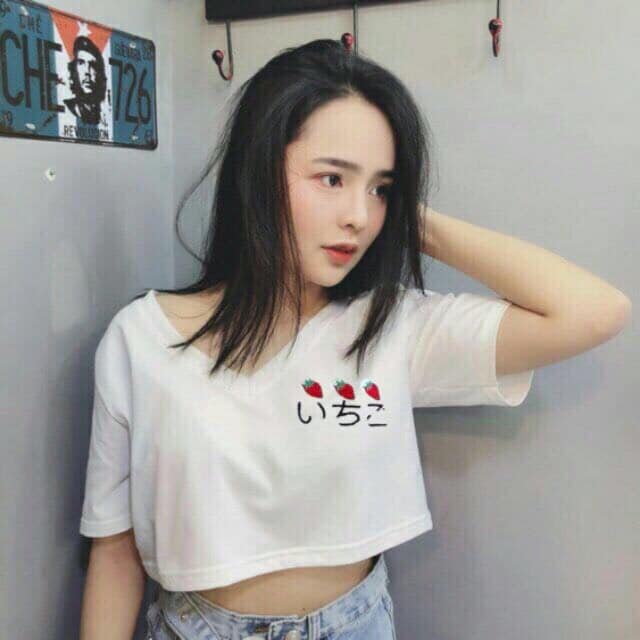 ÁO CROPTOP THUN NỮ CỔ TIM