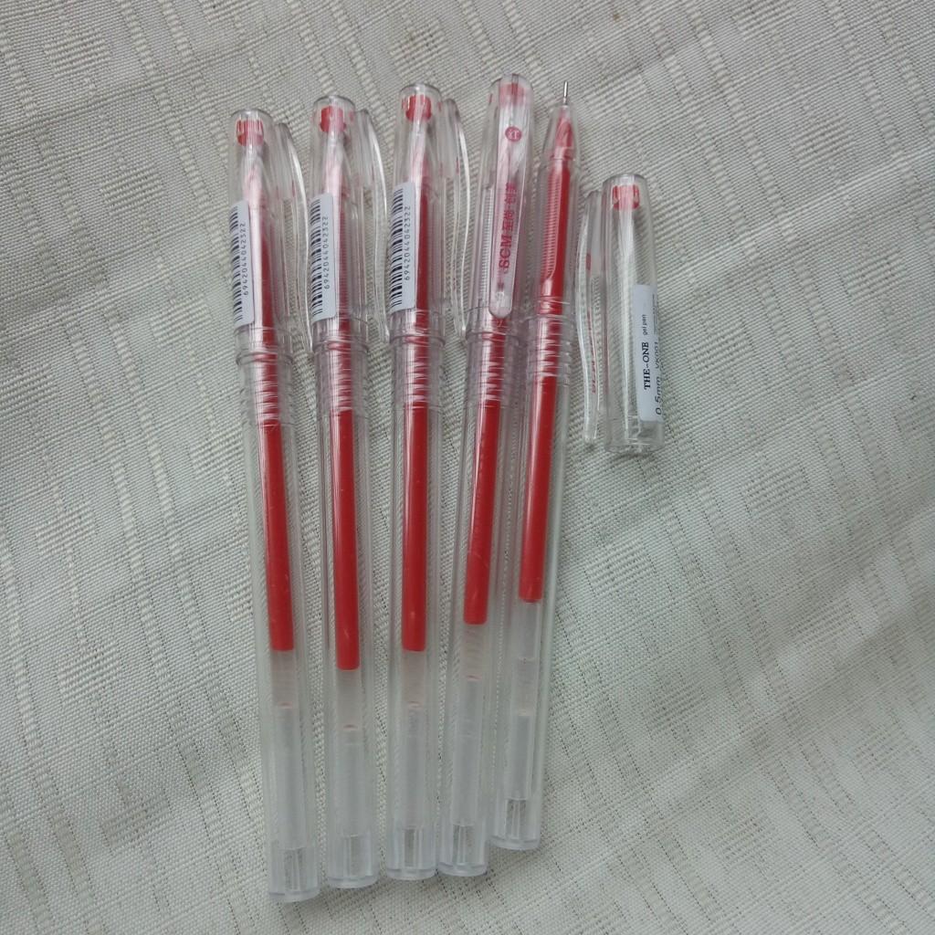 Combo 12 cây bút gel VK001 xanh/đỏ/đen