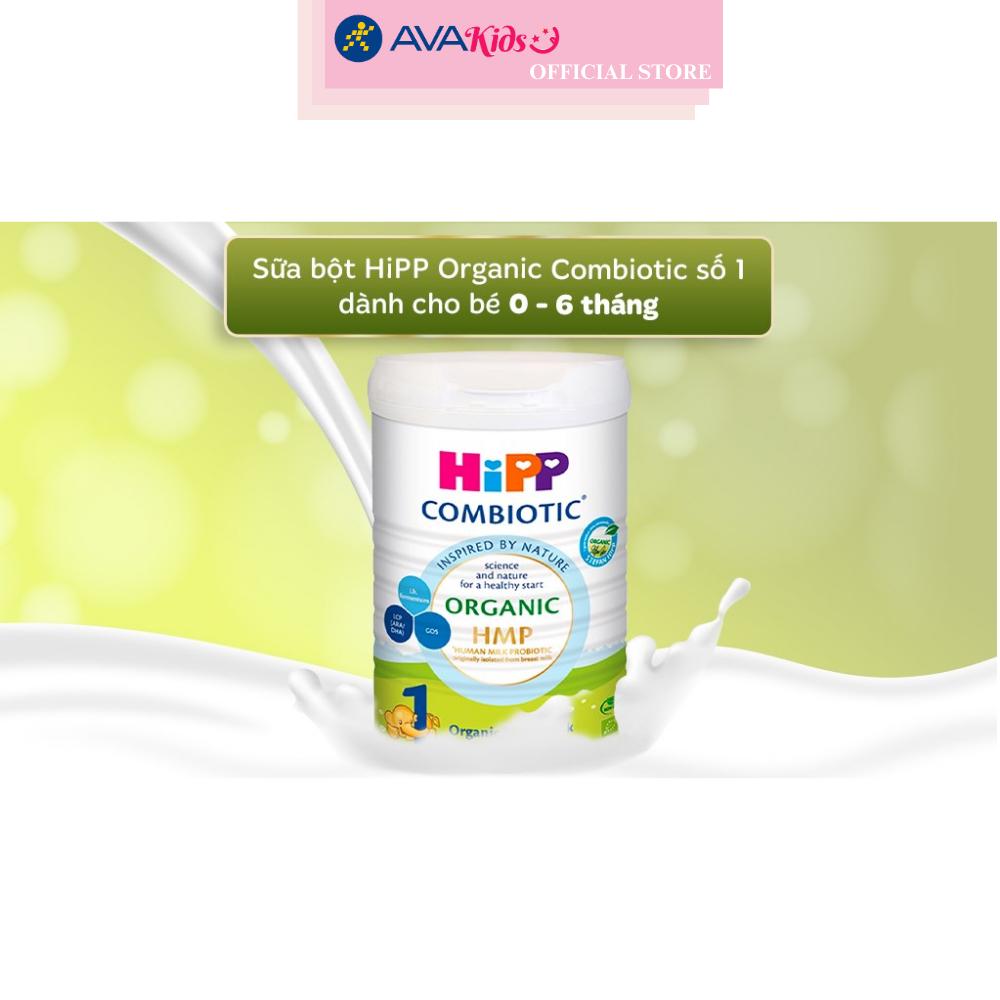 Sữa bột HiPP Organic Combiotic số 1 800g (0 - 6 tháng)