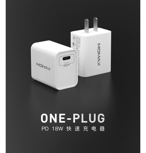 Bộ sạc nhanh MOMAX PD dùng cho iPhone,iPad,Samsung -hàng chính hãng