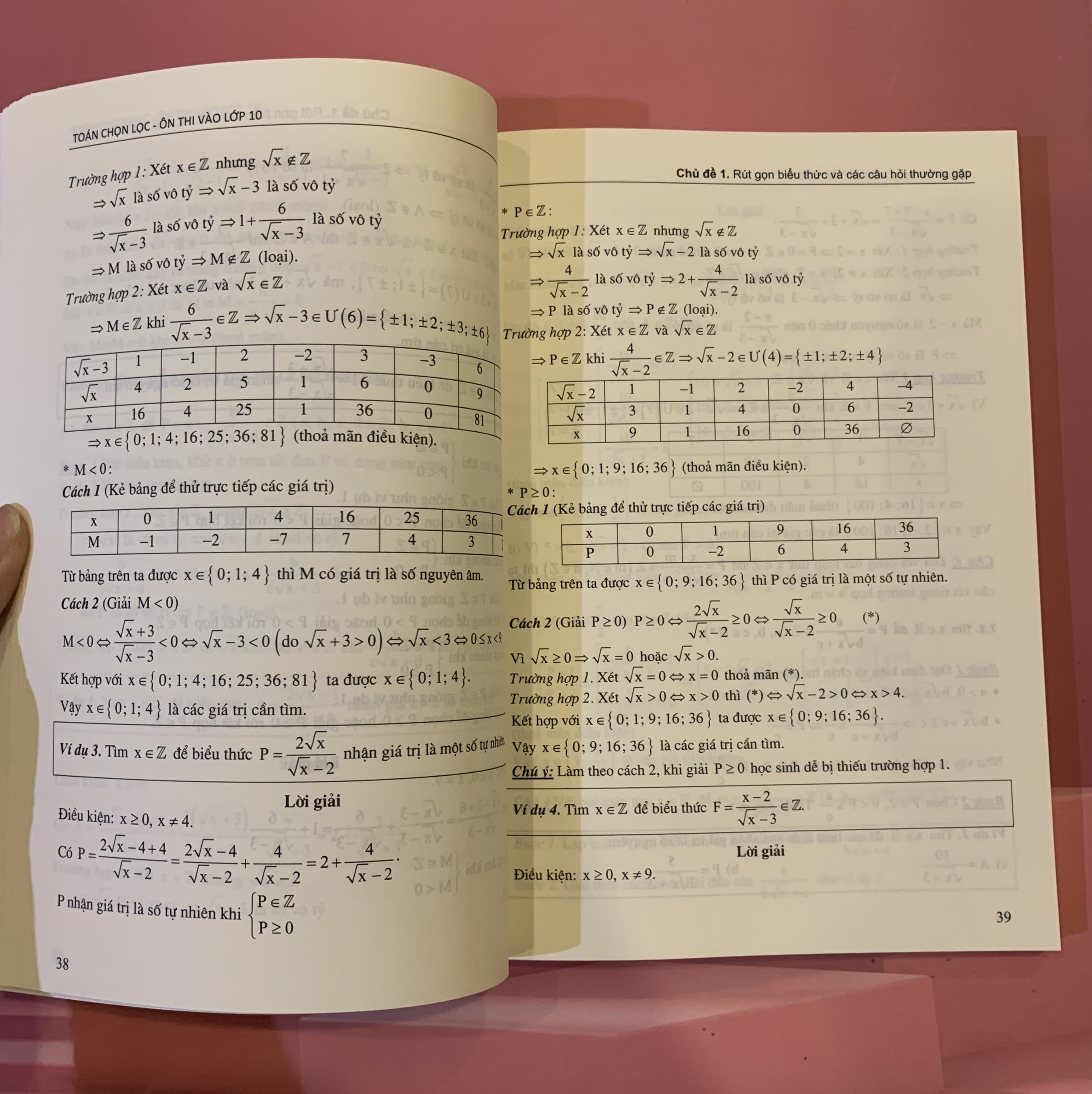 Sách - Toán chọn lọc ôn thi vào lớp 10
