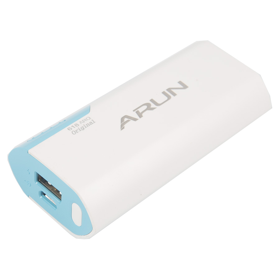 Pin sạc dự phòng Arun 5600 mAh - chính hãng(trắng)