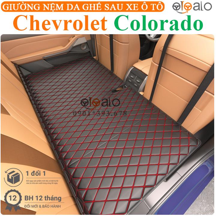 Giường đệm da xe ô tô Chevrolet Colorado PU cao cấp - OTOALO