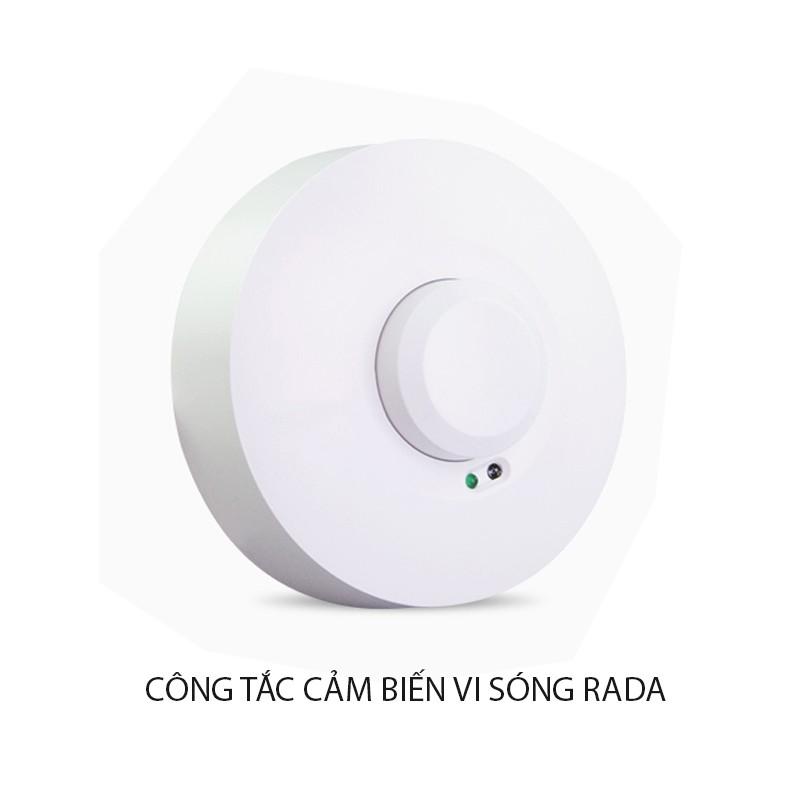 Công tắc cảm biến chuyển động vi sóng rada M002, loại tròn gắn trần, tường