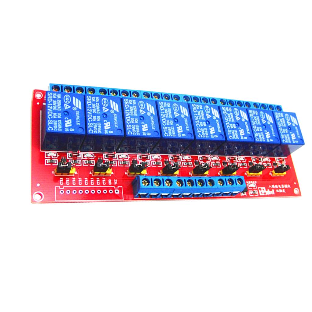 Multi-funtional 3V 8 Channel Relay Board Module Optocoupler for