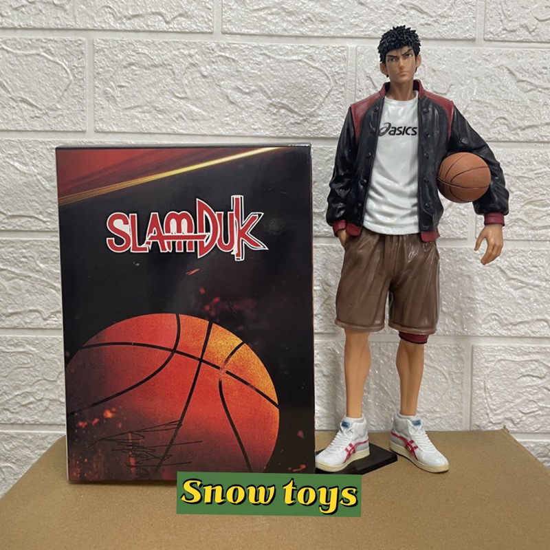 Mô hình Slam Dunk - Mô hình nhân vật Hisashi Mitsui Anime Slam Dunk cực nét đẹp cao to cầm chắc tay full box - Cao 31cm