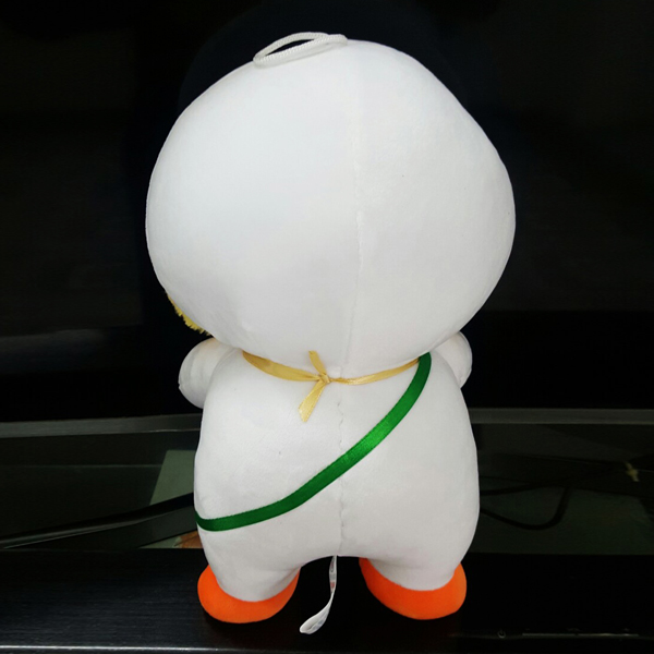 Gấu Bông Vịt Má Hồng Đeo Túi Gb63