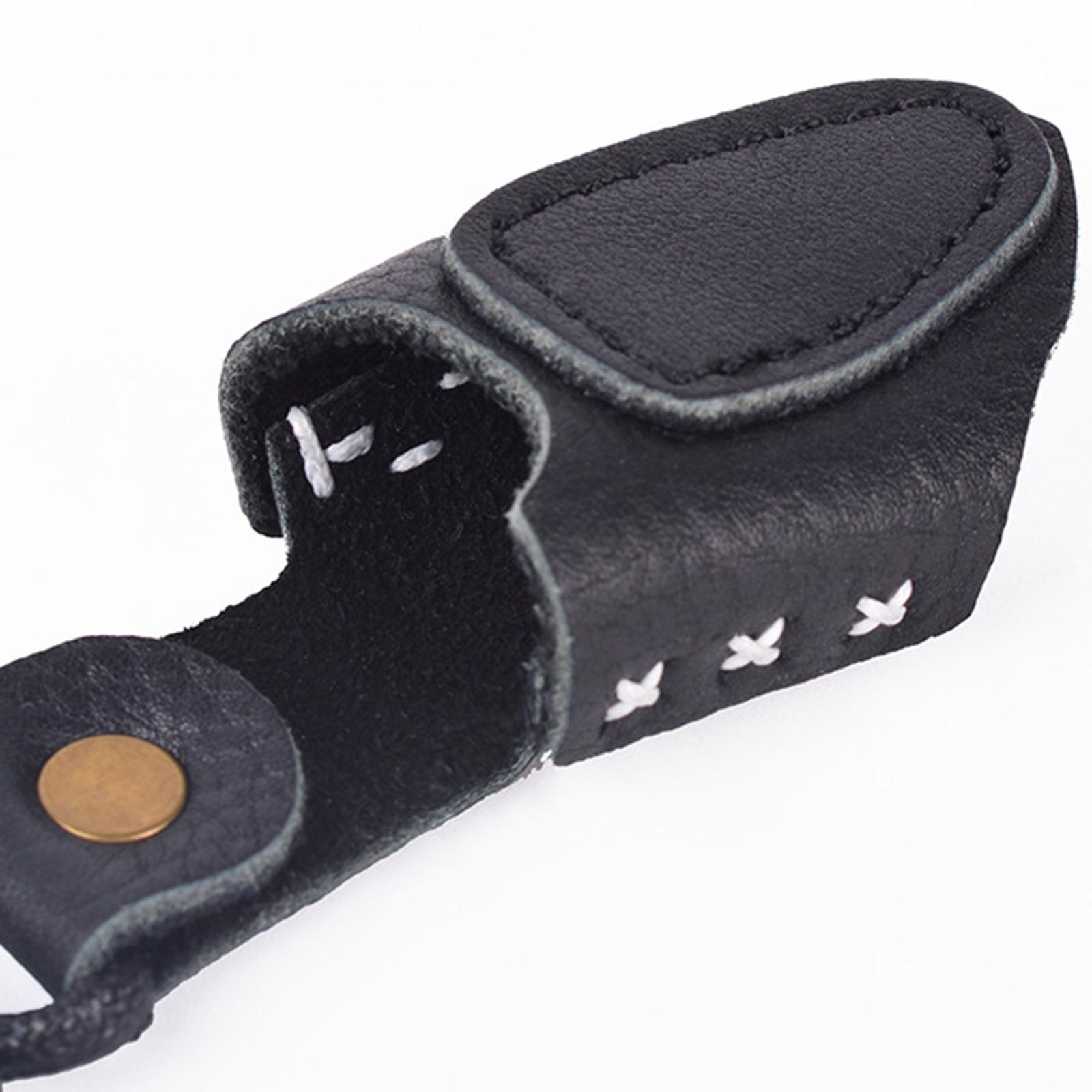 Archery Finger Tab Glove Protector Gear Leather Hand Finger Guard Shooting Accessories