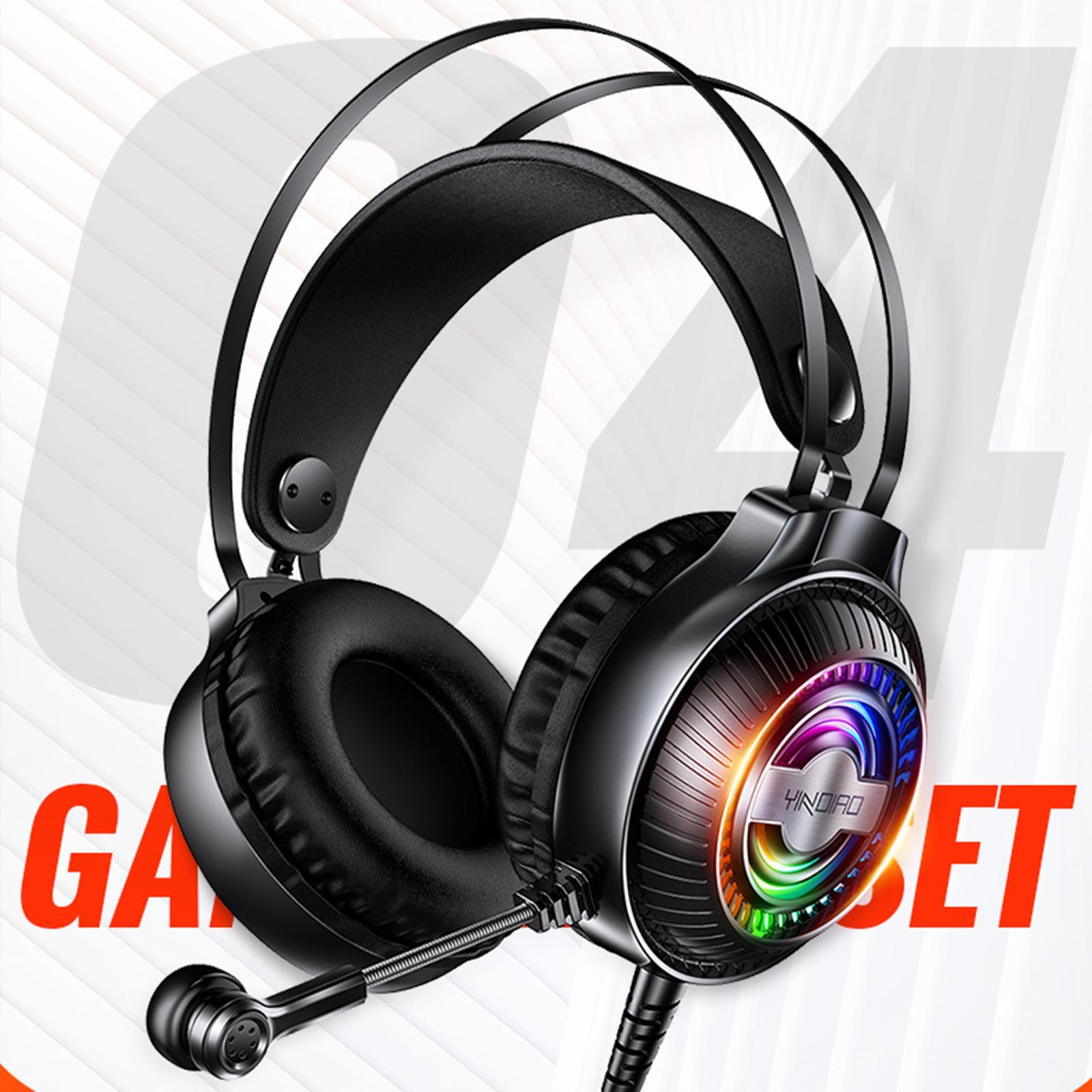Bass Stereo Over Ear Gaming Headset Headphones for Gamer