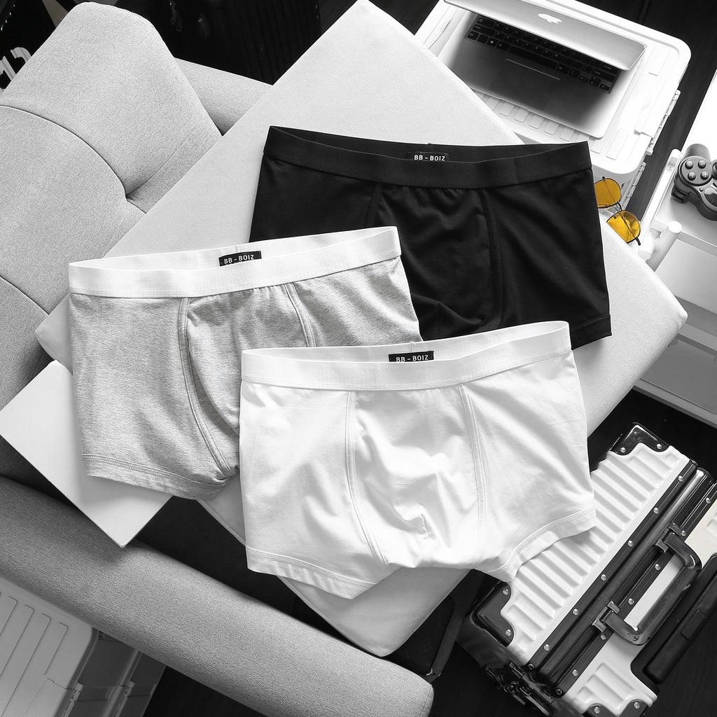 Quần lót nam boxer vải cotton thoáng khí, co giãn cao cấp bigsize 80 - 140kg