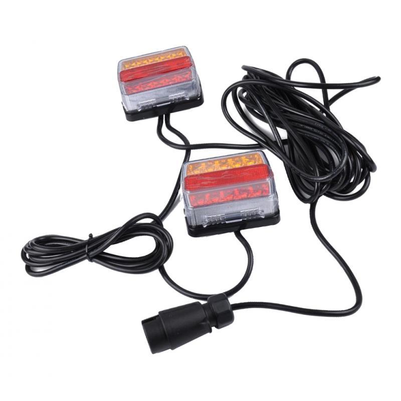 12V WATERPROOF SUBMERSIBLE LED TRAILER LIGHTS STOP/INDICATOR/TAIL LIGHT KITS