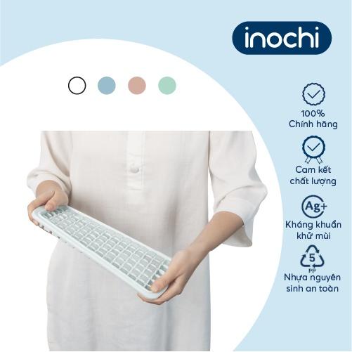 Khay đá vuông Inochi - Kari 84 viên có nắp màu Trắng ngọc/Xanh bạc hà/ Xanh nhạt/ Hồng nhạt