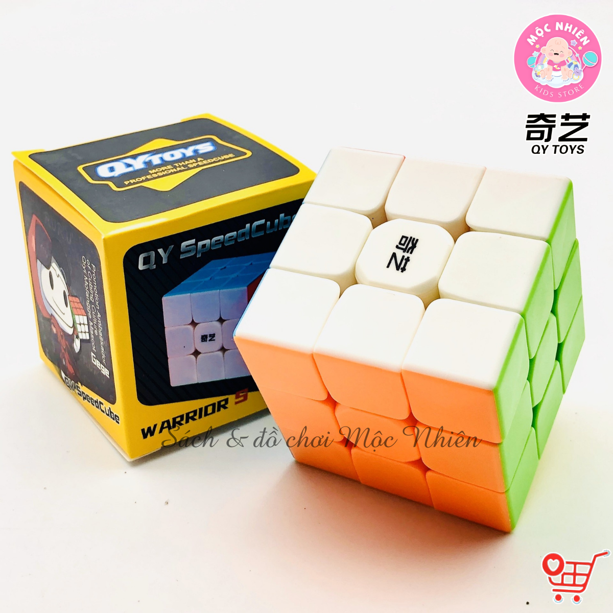 Đồ chơi trí tuệ Rubik Qiyi QY TOYS – Stickerless 2x2 3x3 4x4 5x5 Pyraminx Skewb Megaminx Square-1 Windmill Dino Axis