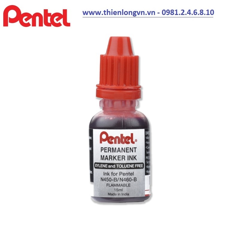 Mực bút lông dầu Pentel - NR401 màu đỏ