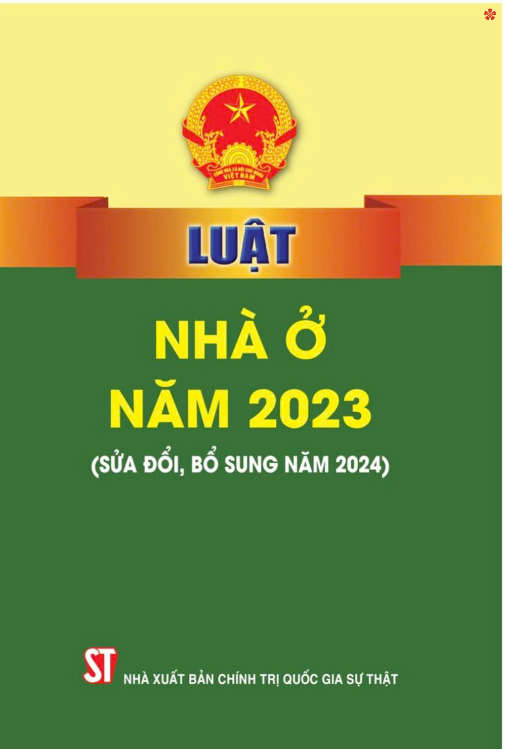 Luật nhà ở 2023 (sửa đổi, bổ sung năm 2024)