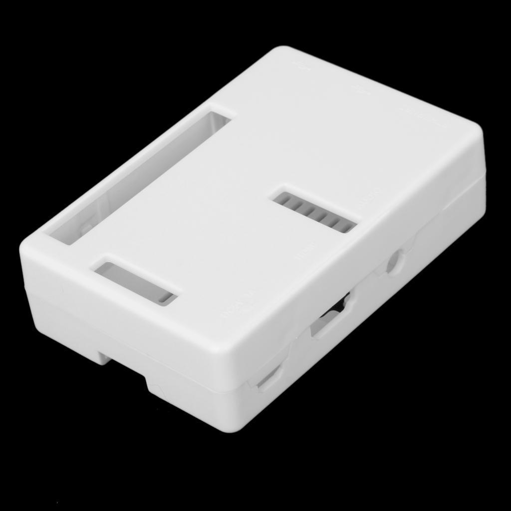 Plastic Case Enclosure Box Shell Cover for Raspberry Pi B+ and Raspberry Pi 2 White