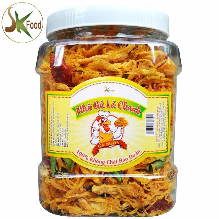 0,5kg Khô gà lá chanh loại đặc biệt