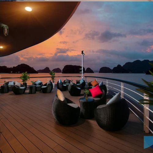 Voucher 2N1Đ Ngủ Đêm Trên Du Thuyền 5 sao Le Theatre Cruises Sang Trọng Tại Vịnh Hạ Long