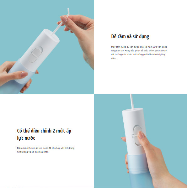 [ Hàng Chính Hãng ] Máy tăm nước du lịch EW-DJ11-A451  - BH 12 tháng