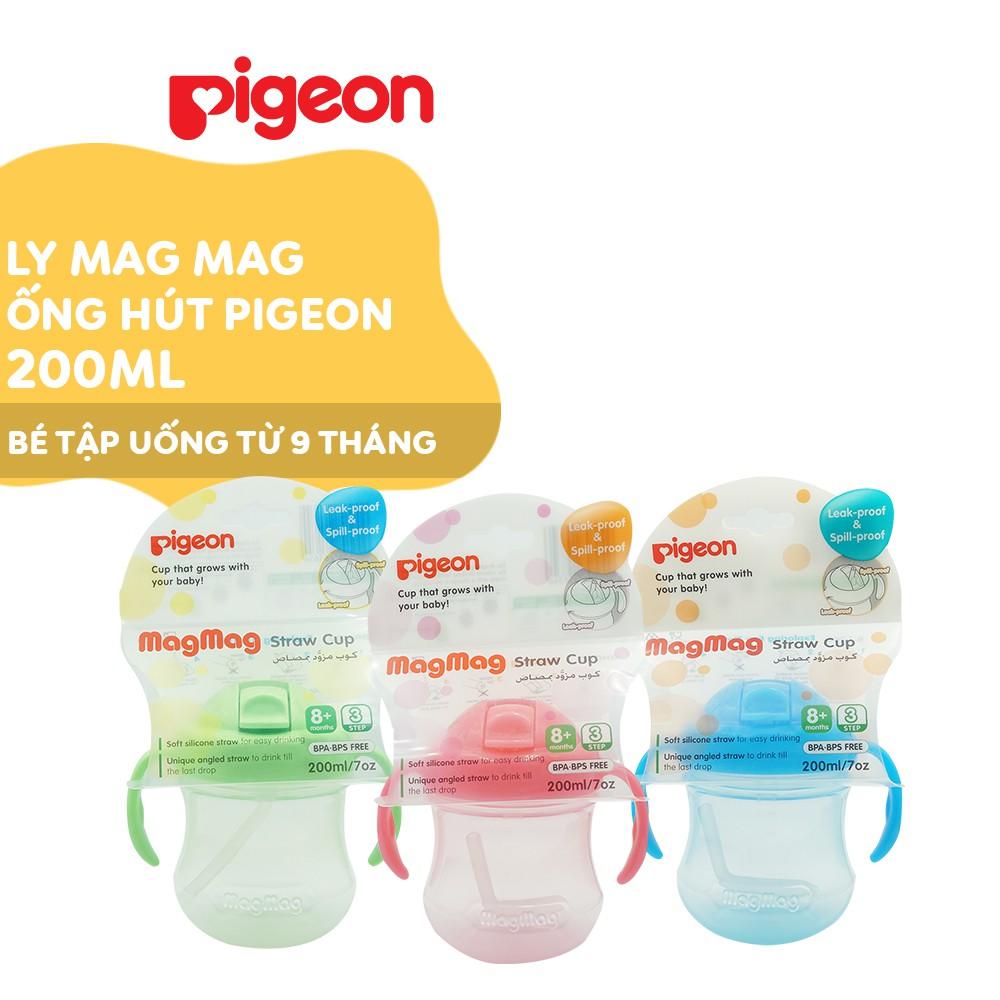 Ly Mag Mag ống hút 200ml Pigeon