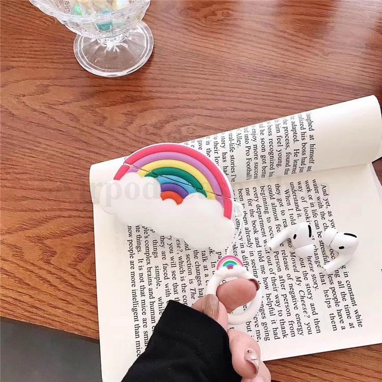 Bao Case Ốp dành cho airpod pro đám mây kute silicon 3D cao cấp