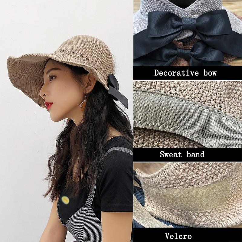 Mũ cói thoáng khí thời trang dành cho nữ