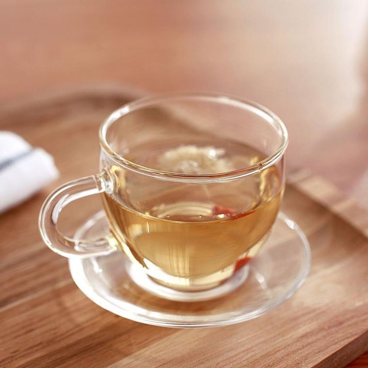 Chén trà thuỷ tinh có quai dung tích 80ml