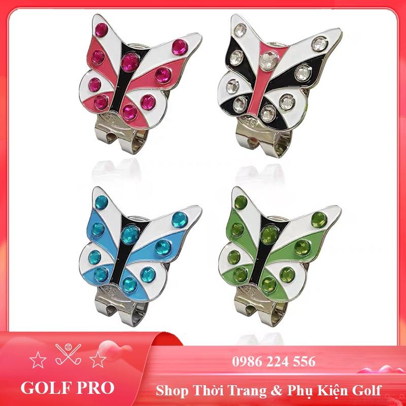 Mác bóng golf clip marker đánh dấu vị trí kẹp nam châm từ tính loại đẹp MB017