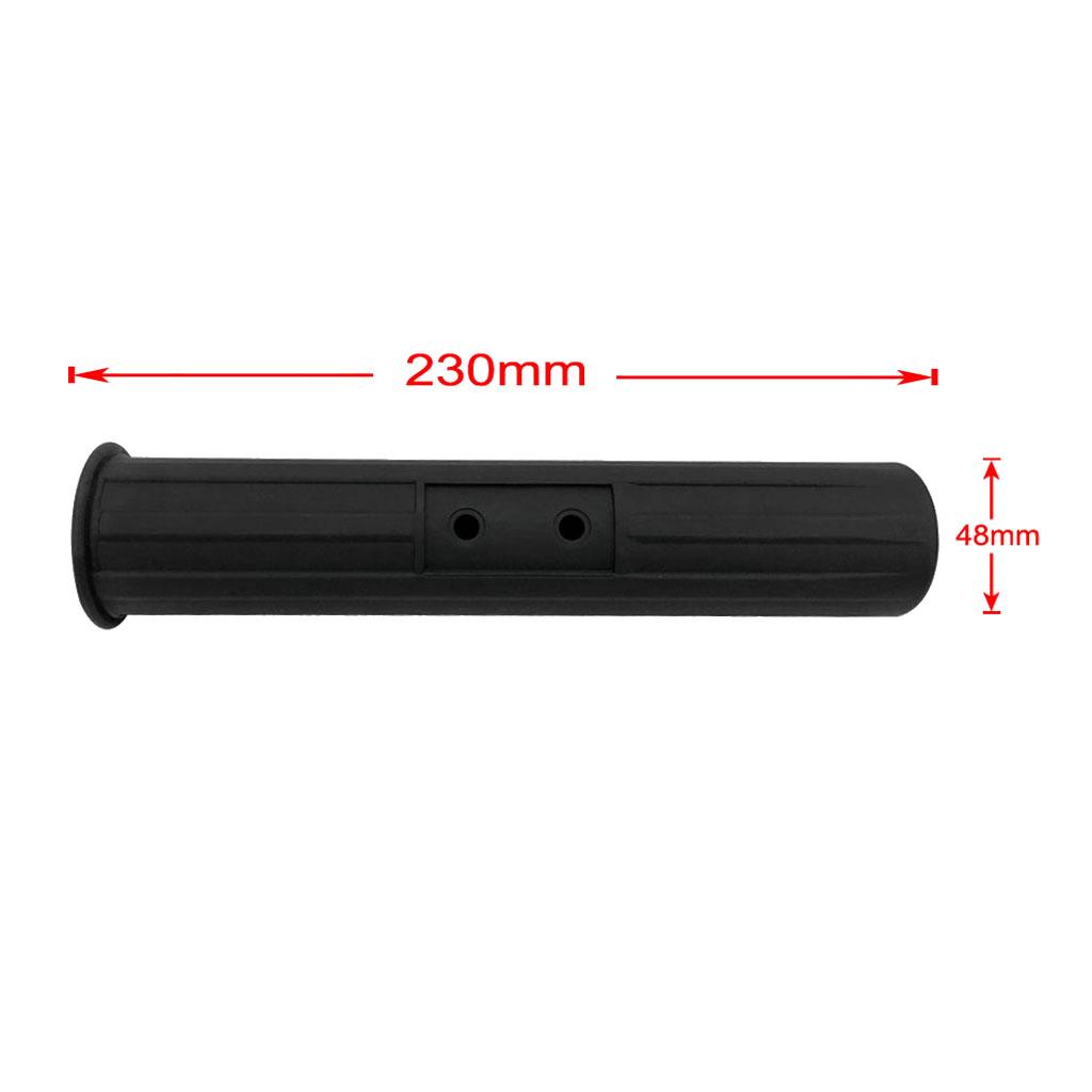 Replacement Black Nylon Tube Insert Protector for 2" Boat Kayak Fishing Rod Holder