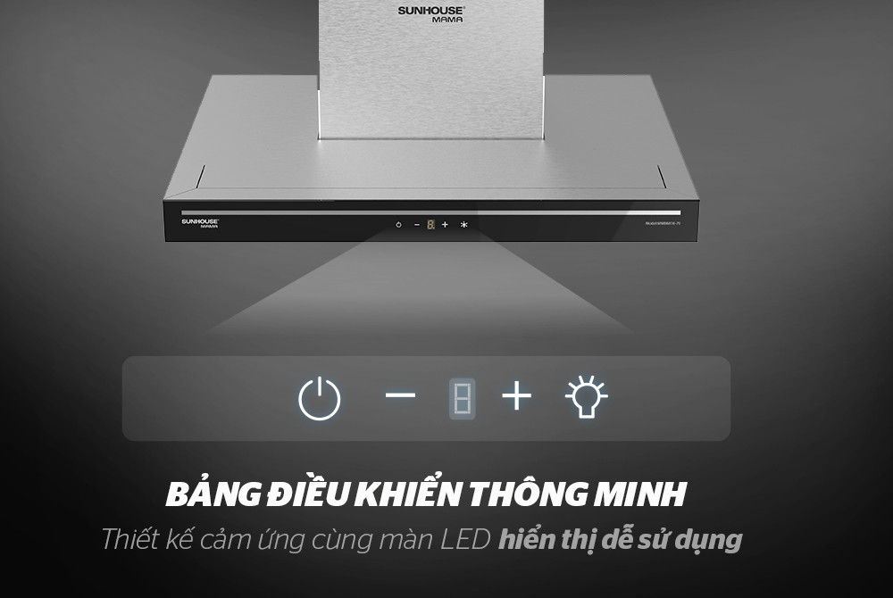 MÁY HÚT MÙI CAO CẤP CHỮ “T” SUNHOUSE MAMA MMB6816-70