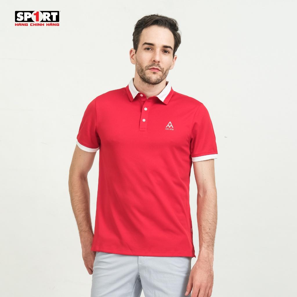 Áo Thun Polo Nam AM PLV02 Kiểu Dáng Regularfit Phối Màu Trẻ Trung Thấm Hút Mồ Hôi, Kháng Khuẩn, Khử Mùi, Co Giãn Tốt