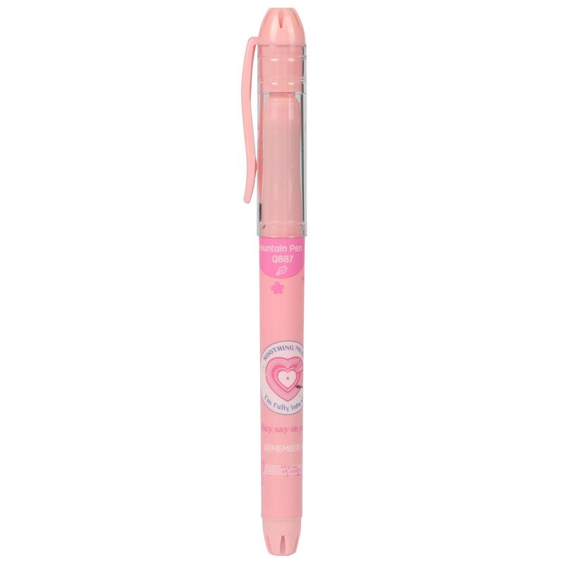 Bút Máy Nhựa Deli 0.5 mm - Phiên Bản Sơn Tùng M-TP Giới Hạn - Deli Q887 - Màu Hồng