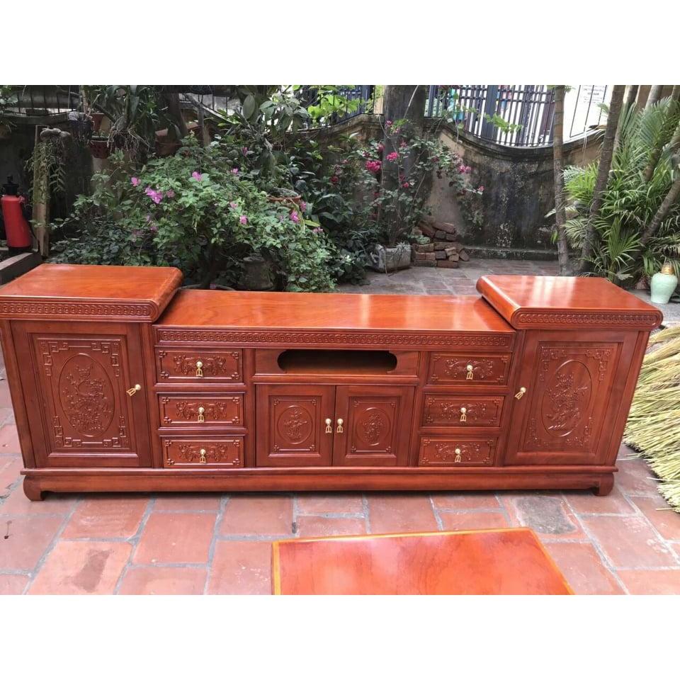 kệ ti vi gỗ xoan đào