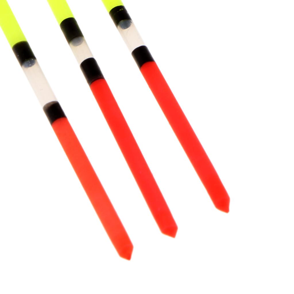 100x PVC Plastic Fishing Floats Floating Stick Tube Light Weight Tackel New