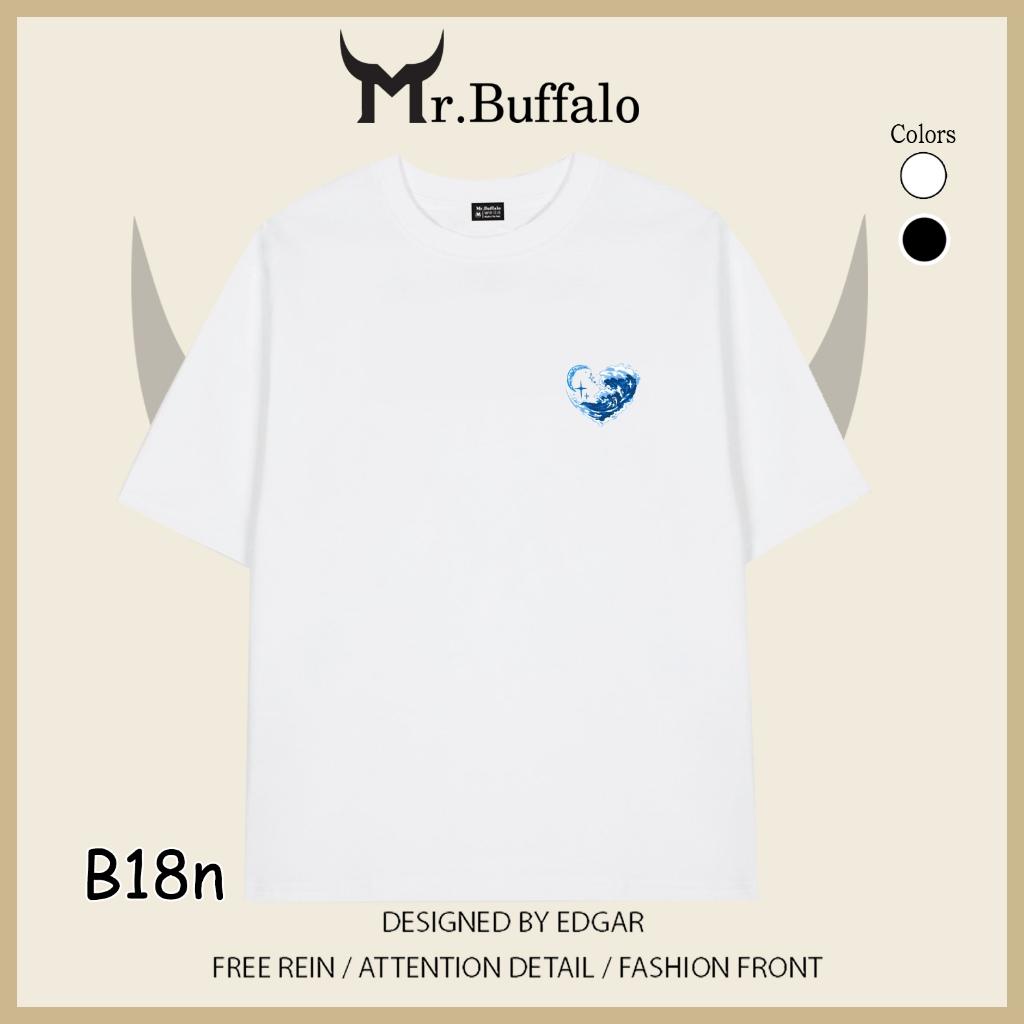 Áo Thun Đôi, Cặp Mr.Buffalo Tshirt Cotton 100% có bigsize Unisex Loca
