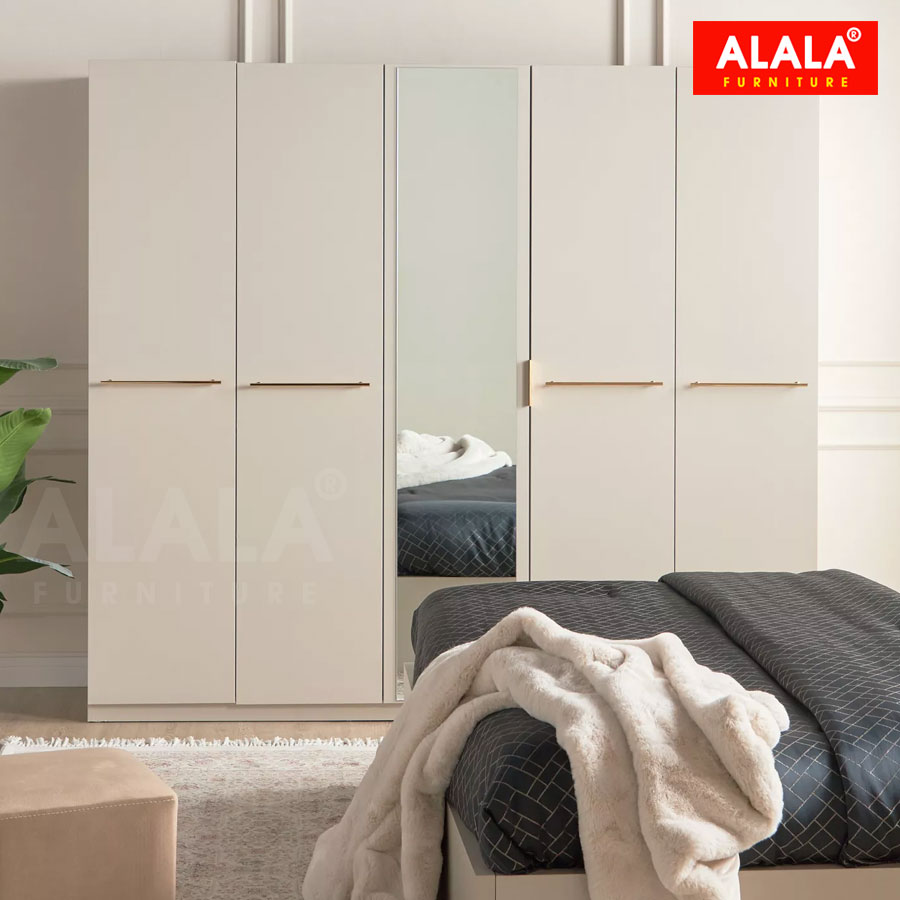 Tủ quần áo ALALA1002/ Miễn phí vận chuyển và lắp đặt/ Đổi trả 30 ngày/ Sản phẩm được bảo hành 5 năm từ thương hiệu ALALA
