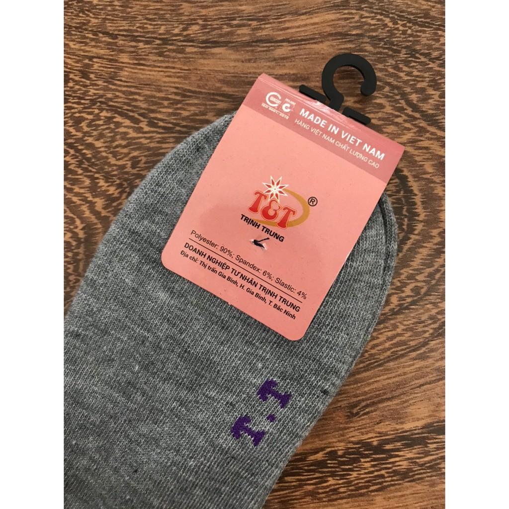 Combo 5 đôi vớ nữ , cổ ngắn , dày ,hàng CTY TRỊNH TRUNG , thương hiệu T&T , chất liệu thun cotton siêu co giãn , ảnh th