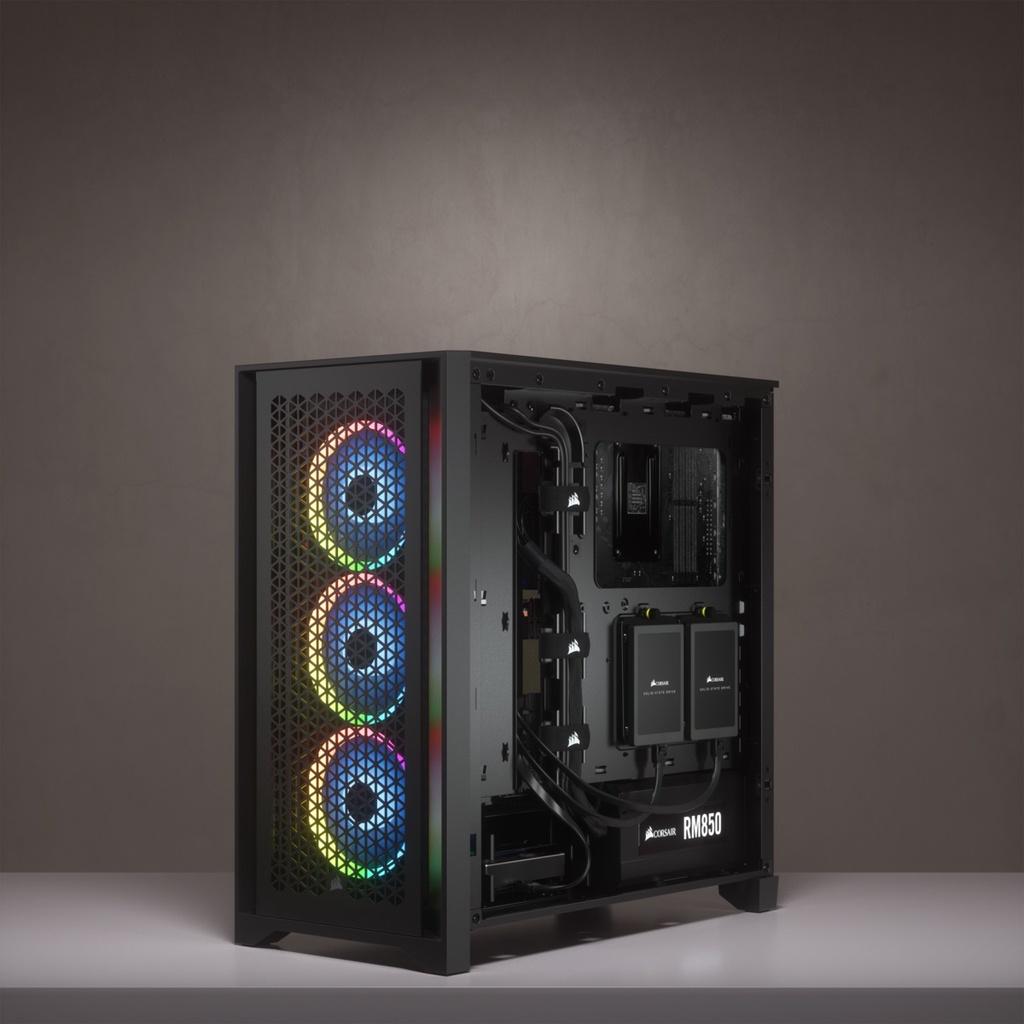 Vỏ máy tính Corsair 4000D AIRFLOW TG Black CC-9011200-WW Hàng chính hãng