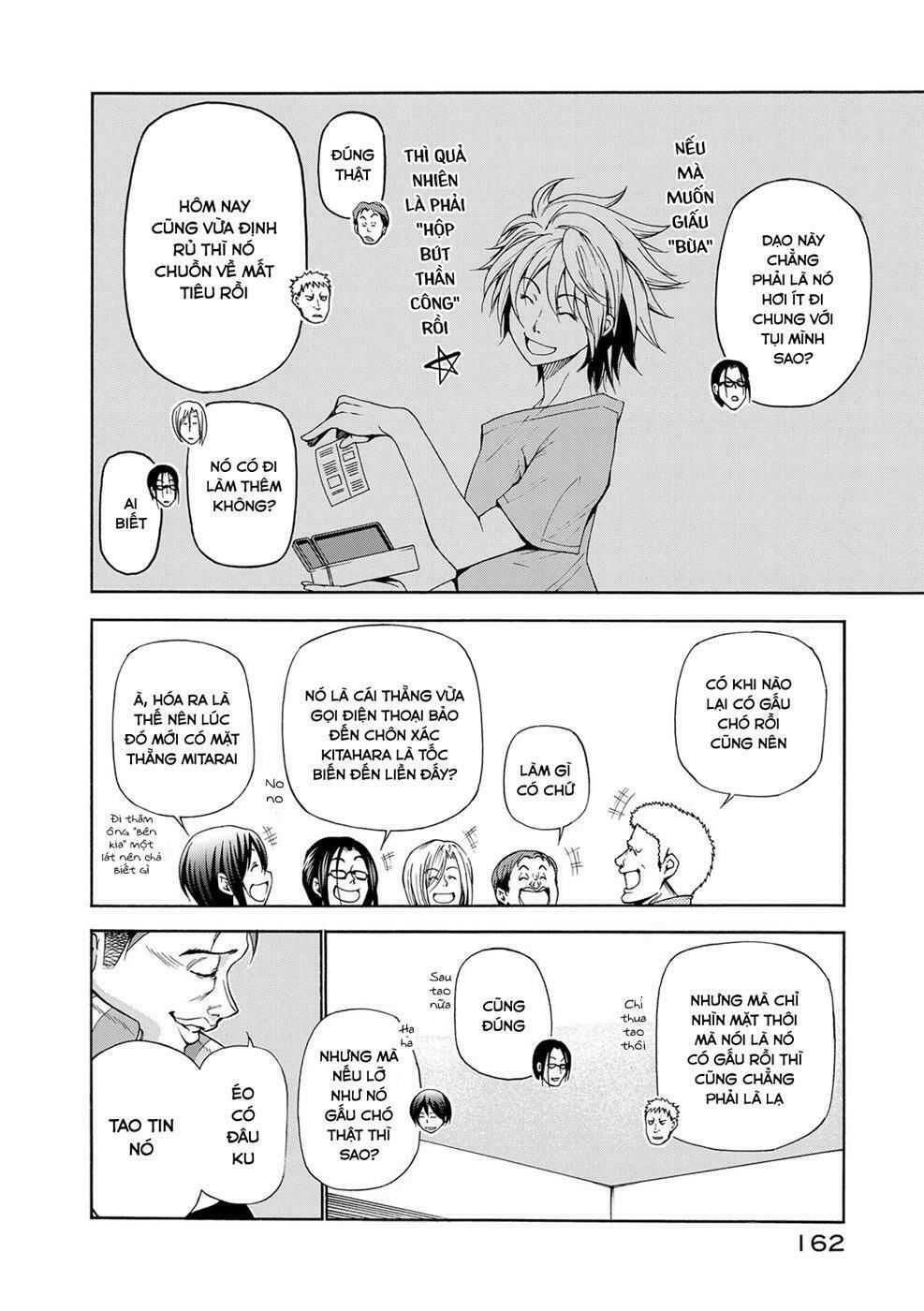 cô gái thích lặn - grand blue chapter 19.5 6