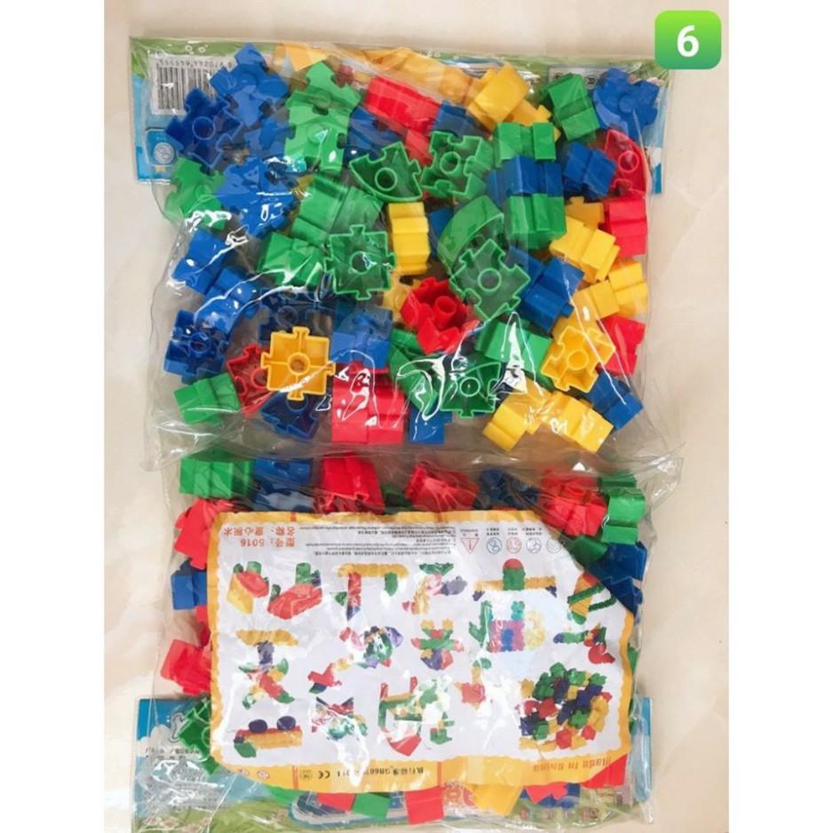 Bộ Lắp Ghép Bằng Nhựa Thông Minh Cho Bé M1-22