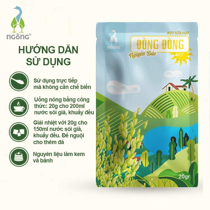 Bột Sữa hạt Dinh dưỡng Đòng Đòng Nguyên Bản 300gr