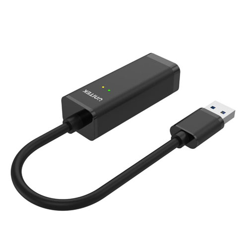Chuyển đổi Unitek Y-3470BK USB 3.1 sang Gigabit Ethernet (RJ45) | Hàng Nhập Khẩu