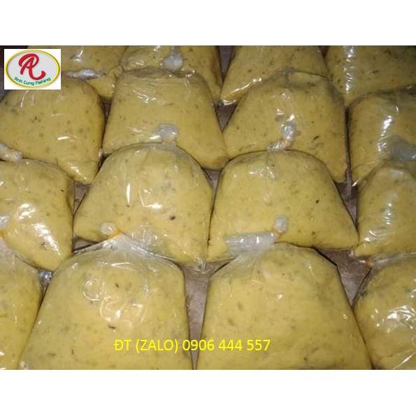 1KG Mồi câu cá Mè hoa siêu nhạy. Giá 65k. Chỉ việc sử dụng (thành phẩm). Hiệu quả, an toàn.