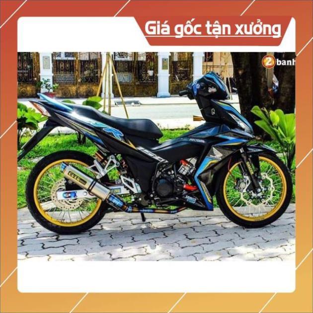 Tem xe winner chất liệu Crom chính hãng cao cấp