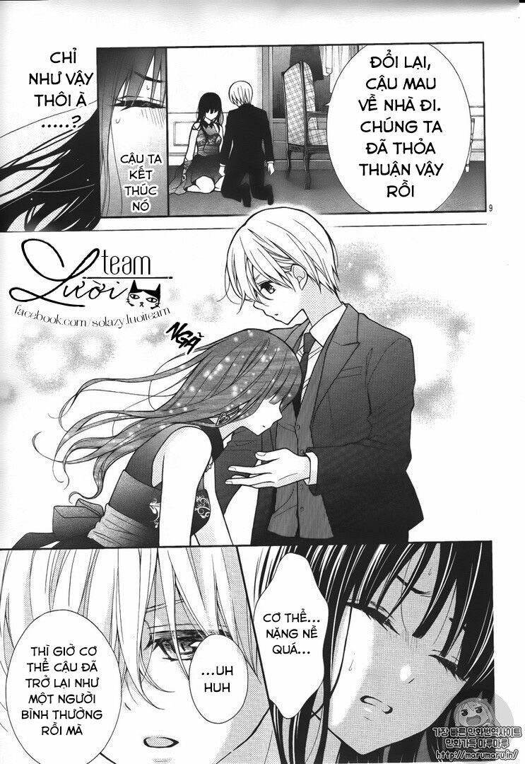 máu của cậu chỉ thuộc về mình tớ... chapter 6 8